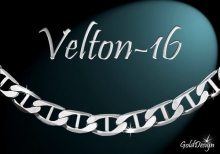 Velton 16 - náramek rhodium